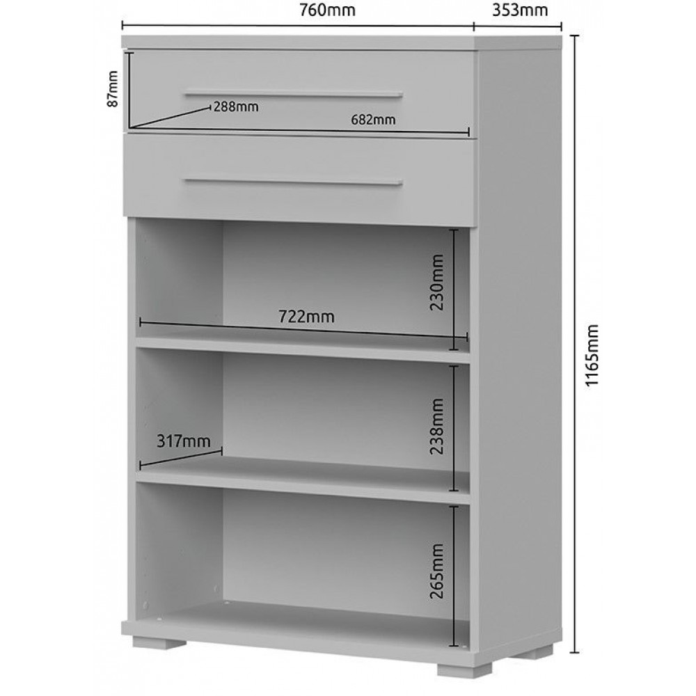 Παπουτσοθήκη Realm 2D2S