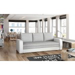 Καναπές Janzour τριθέσιος-Leuko - Gkri anoixto