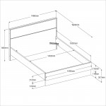 Κρεβάτι Canada-140 x 190