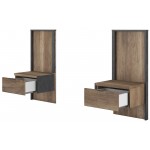 Σετ 2 κομοδίνα Canada