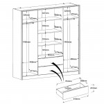 Ντουλάπα τετράφυλλη Canada
