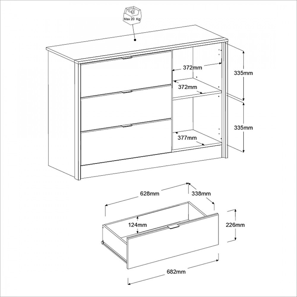 Συρταριέρα Canada