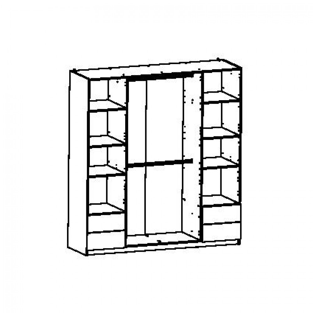 Ντουλάπα τετράφυλλη Merita