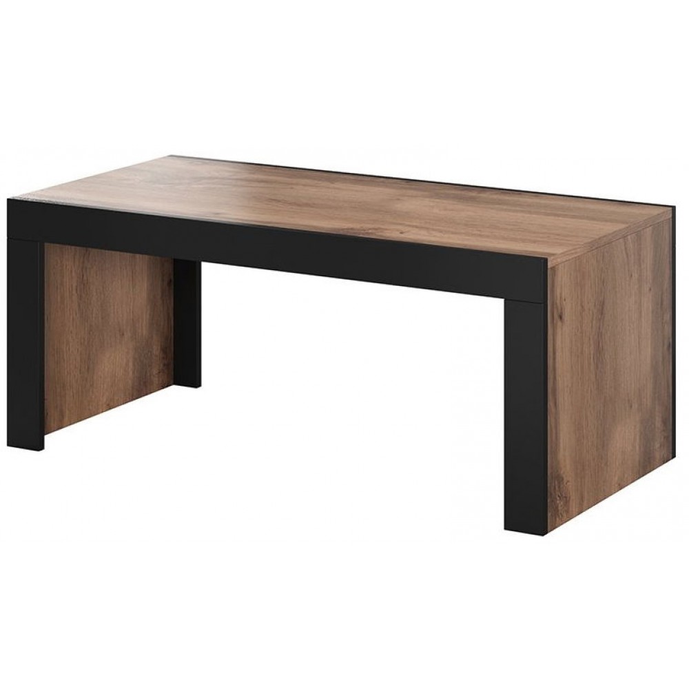 Τραπεζάκι σαλονιού Mila-Fusiko-Mavro