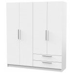 Ντουλάπα τετράφυλλη Erre-Λευκό