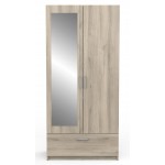 Ντουλάπα Coben δίφυλλη-Δρυς