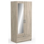 Ντουλάπα Coben δίφυλλη-Δρυς