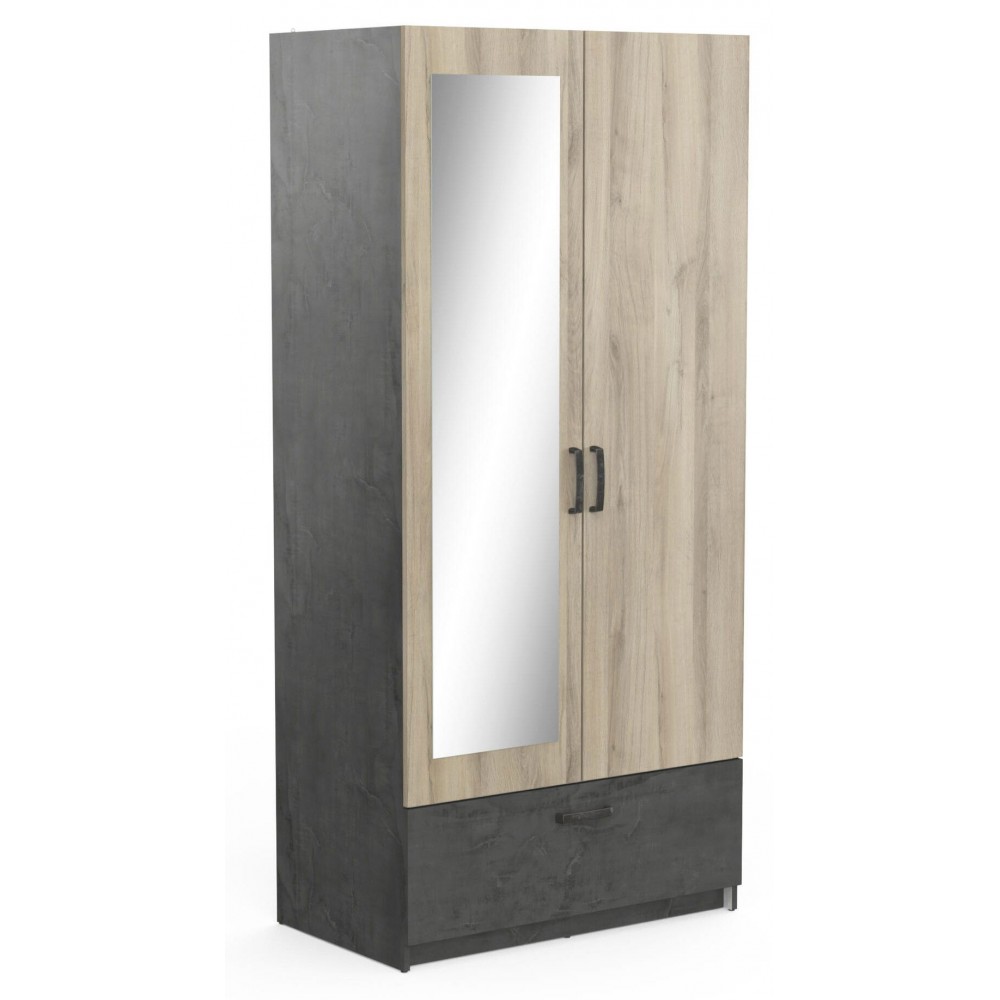 Ντουλάπα Coben δίφυλλη-Drus-Gkri