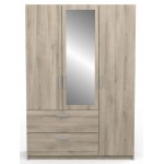 Ντουλάπα Coben τρίφυλλη-Δρυς