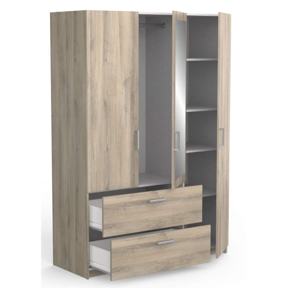 Ντουλάπα Coben τρίφυλλη-Δρυς