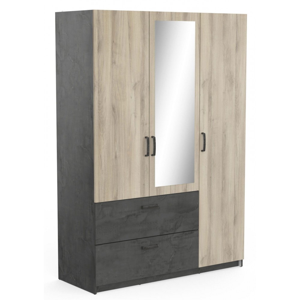 Ντουλάπα Coben τρίφυλλη-Drus-Gkri