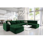 Γωνιακός καναπές Niko Bis-Αριστερή-Prasino