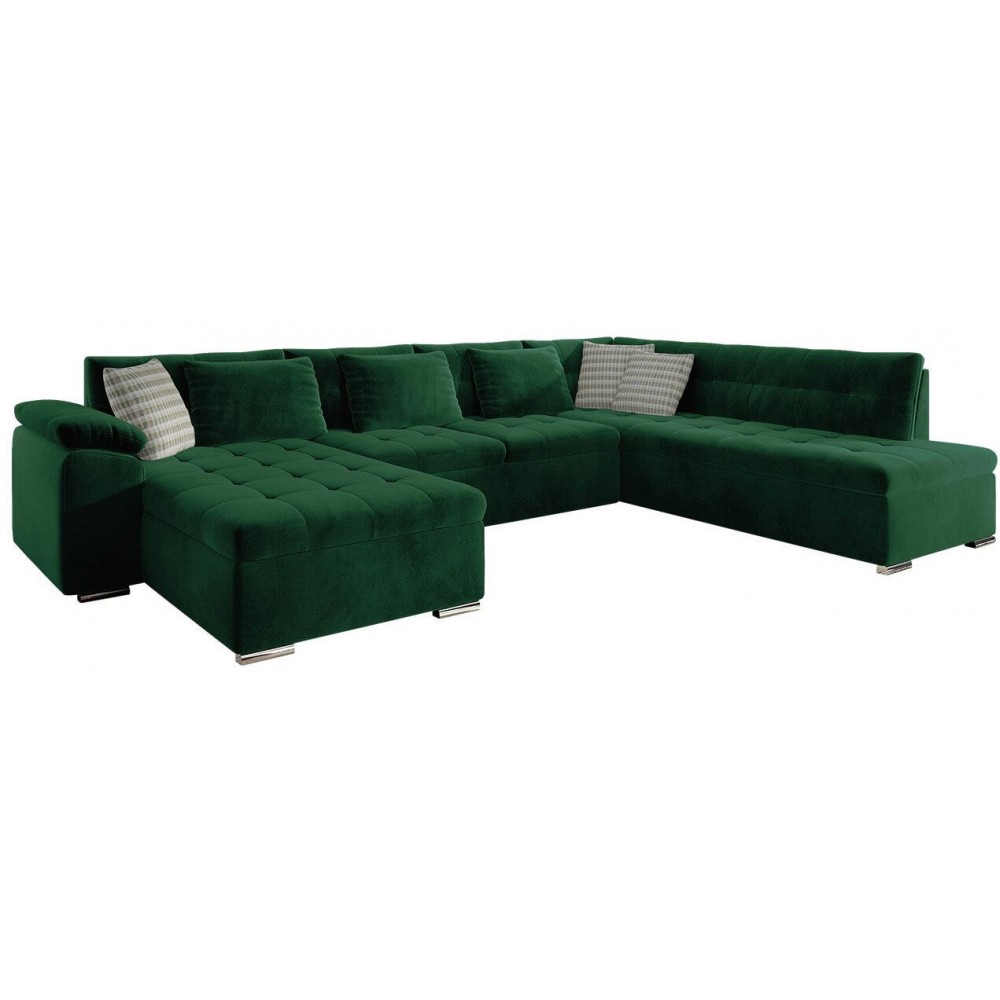 Γωνιακός καναπές Niko Bis-Αριστερή-Prasino