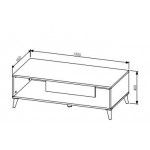 Τραπεζάκι σαλονιού Gulietta