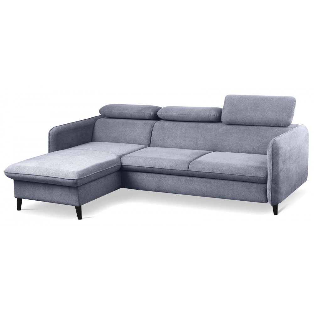 Γωνιακός καναπές Diplo-Αριστερή-Γκρι