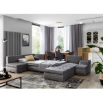 Γωνιακός καναπές Ginny-Gkri Skouro-Δεξιά