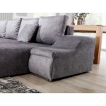 Γωνιακός καναπές Ginny-Gkri Skouro-Δεξιά