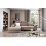 Γωνιακός καναπές Trieste-Αριστερή-Mpez Anoixto