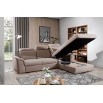 Γωνιακός καναπές Trieste-Δεξιά-Mpez Anoixto