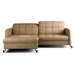 Γωνιακός καναπές Lorette-Kafe Anoixto-Αριστερή