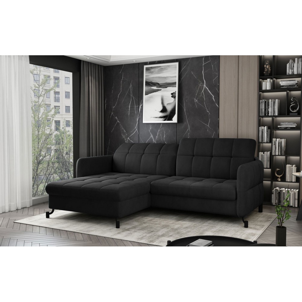 Γωνιακός καναπές Lorette-Mauro-Αριστερή