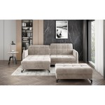 Γωνιακός καναπές Lorette-Mpez Deco-Αριστερή