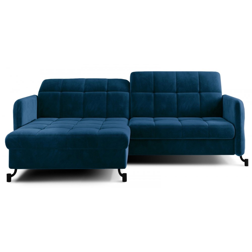 Γωνιακός καναπές Lorette-Mple Skouro-Αριστερή