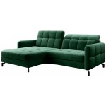 Γωνιακός καναπές Lorette-Prasino Skouro-Αριστερή