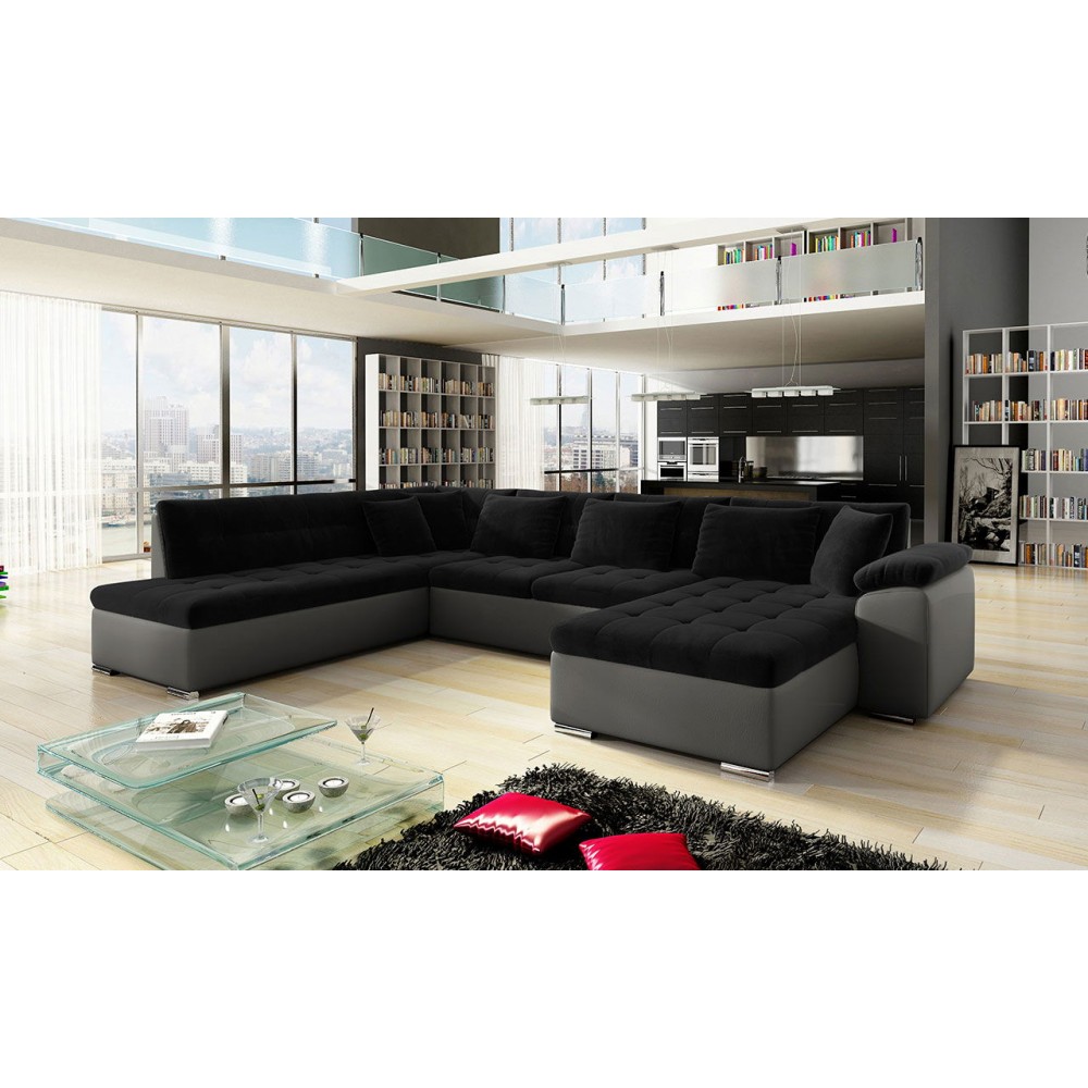 Γωνιακός καναπές Niko Bis-Δεξιά-Mauro - Gkri skouro