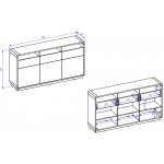 Μπουφές Martin 3D3S