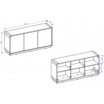 Μπουφές Martin 3D