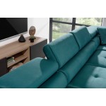 Γωνιακός καναπές Romeo-Δεξιά-Gkri-Petrol