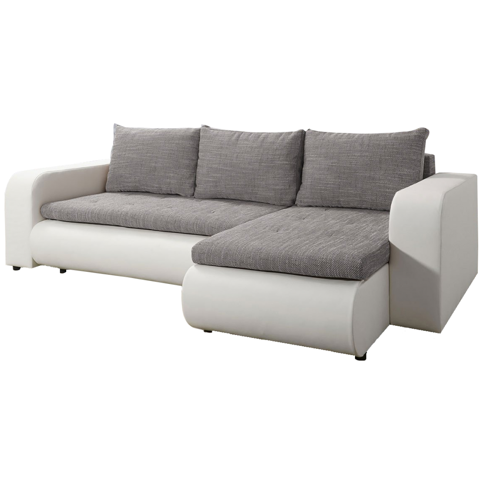 Γωνιακός καναπές Brooklyn-Gkri-Leuko