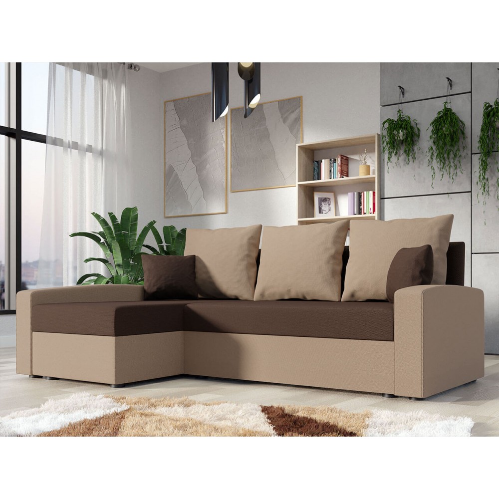 Γωνιακός καναπές Chievo-Krem