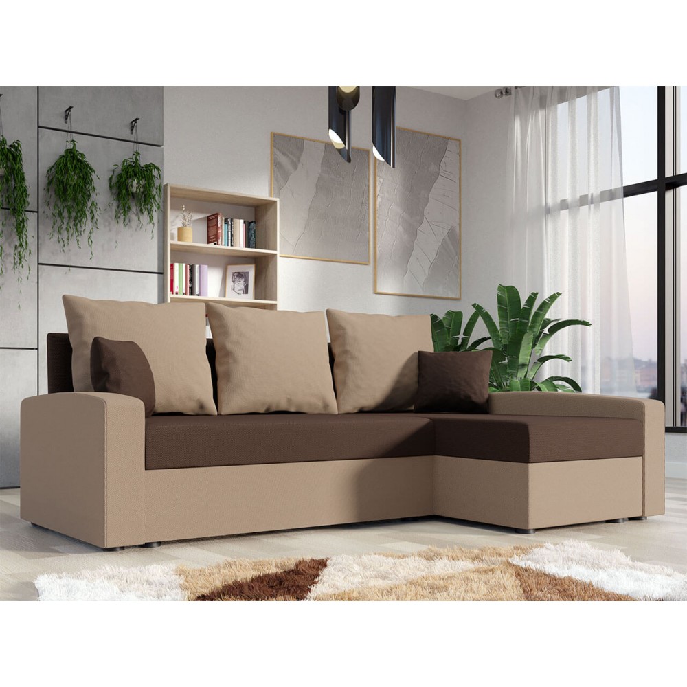 Γωνιακός καναπές Chievo-Krem