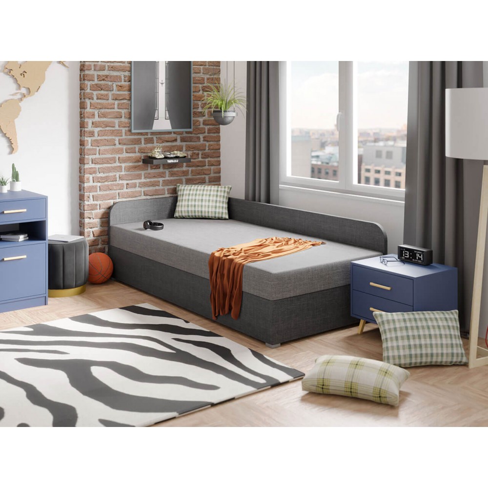 Καναπές - Κρεβάτι Uno-Gkri-Αριστερή