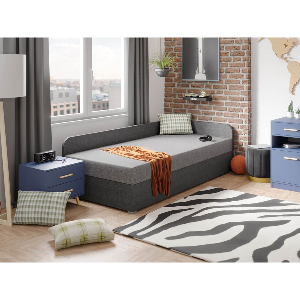 Καναπές - Κρεβάτι Uno-Gkri-Δεξιά