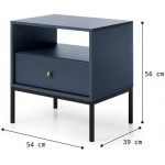 Βοηθητικό τραπεζάκι Triplo 53.6x39x56.2