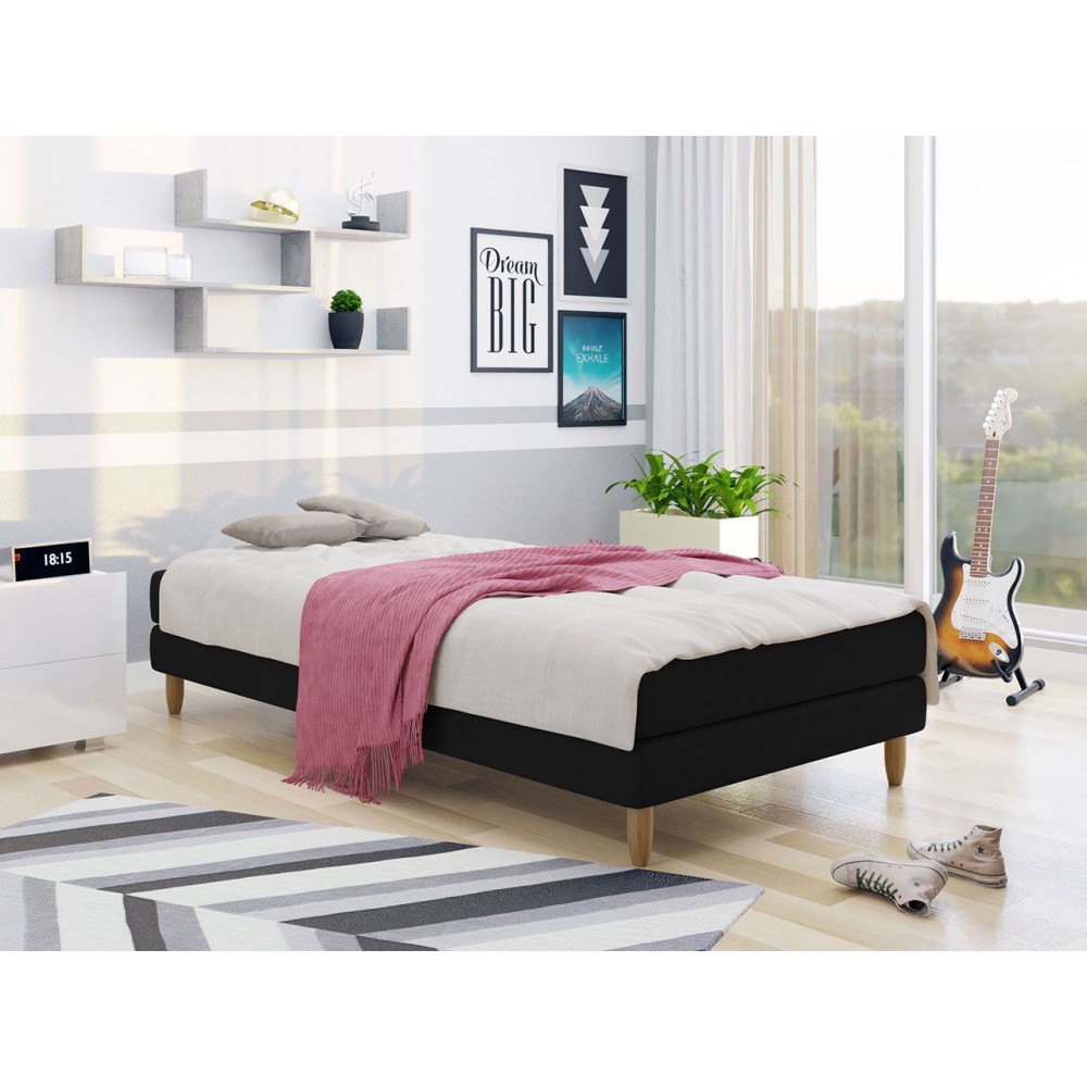 Επενδυμένο κρεβάτι Hot I-Mauro-120 x 200