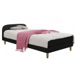 Επενδυμένο κρεβάτι Hot II-Mauro-90 x 200