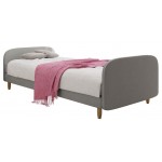 Επενδυμένο κρεβάτι Hot III-Gkri-120 x 200