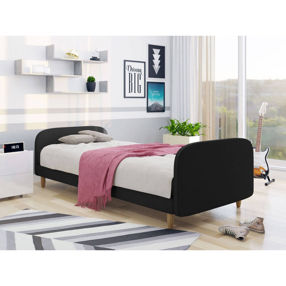 Επενδυμένο κρεβάτι Hot III-Mauro-120 x 200