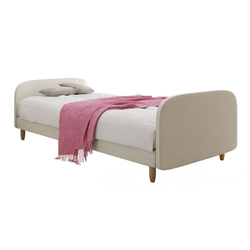 Επενδυμένο κρεβάτι Hot III-Mpez-120 x 200