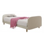 Επενδυμένο κρεβάτι Hot III-Mpez-90 x 200