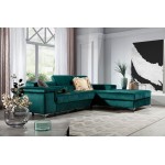 Γωνιακός καναπές Osby-Δεξιά-Prasino