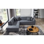 Γωνιακός καναπές Pueblo-Αριστερή-Gkri Skouro