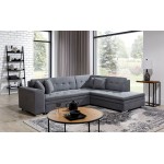 Γωνιακός καναπές Pueblo-Δεξιά-Gkri Skouro