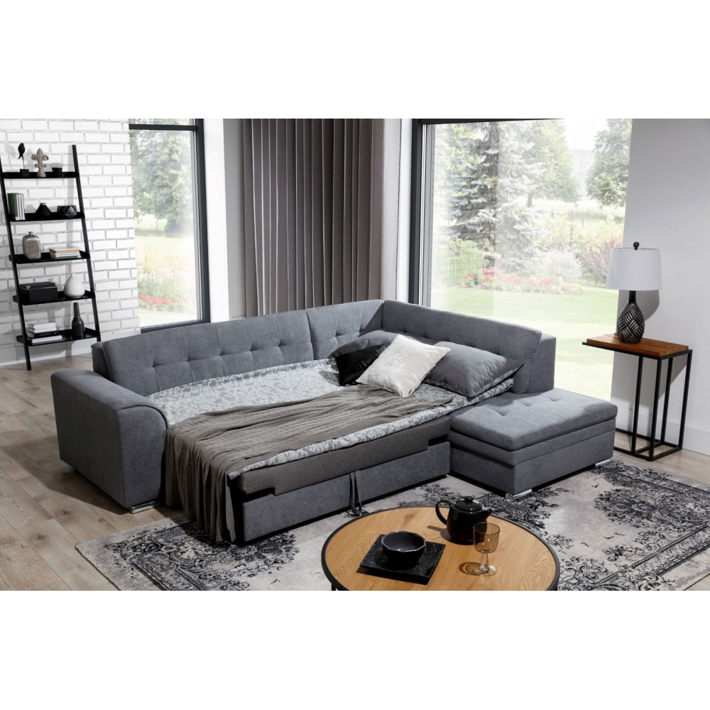 Γωνιακός καναπές Pueblo-Δεξιά-Gkri Skouro