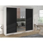 Ντουλάπα Derby I συρόμενη-Leuko-Mauro