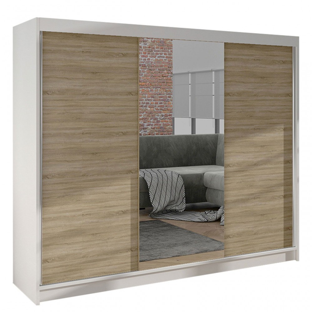 Ντουλάπα Derby I συρόμενη-Leuko - Drus